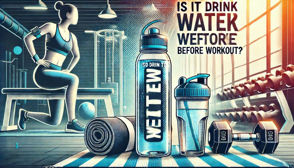 Drink Water Before Workout