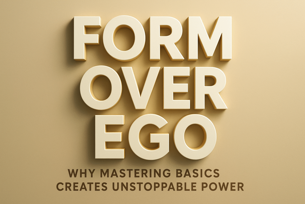 Form Over Ego