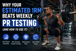 Why Your Estimated 1RM Beats Weekly PR Testing (And Howto Use It)